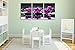 So Crazy Art- Flowers in Spa Wall Art Decor Blooming Purple Butterfly Orchid on the Black Zen Stones Canvas Pictures Artwork 3 Panel Painting Prints for Home Living Dining Room Kitchen