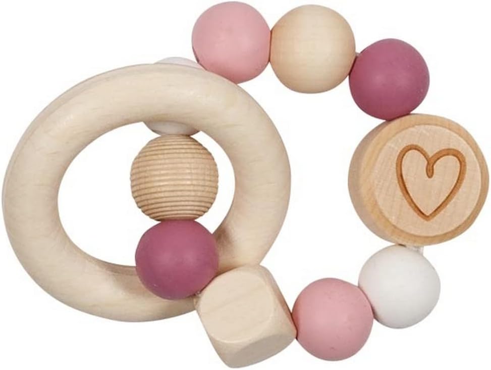 Goki Grasping Toy Elastic Heart