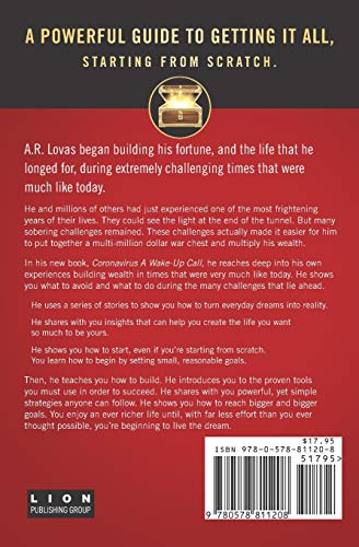 51RyVHOyo3L - CORONAVIRUS A WAKE-UP CALL: HAVE IT ALL. GET THE WEALTH AND THE LIFE OF YOUR DREAMS.