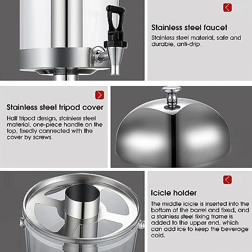 Close up of ELUKHT Drink Dispenser tap