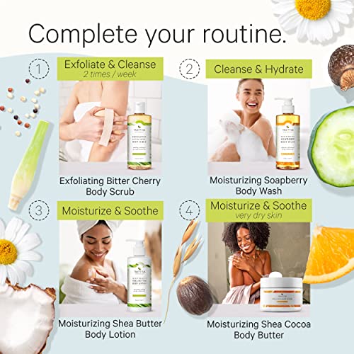 Tree To Tub Cocoa Butter Lotion For Sensitive Skin - Moisturizing Shea Butter Lotion For Extremely Dry Skin For Women & Men - Lemongrass & Coconut Body Cream W/Organic Aloe Vera, Colloidal Oatmeal #TOP4