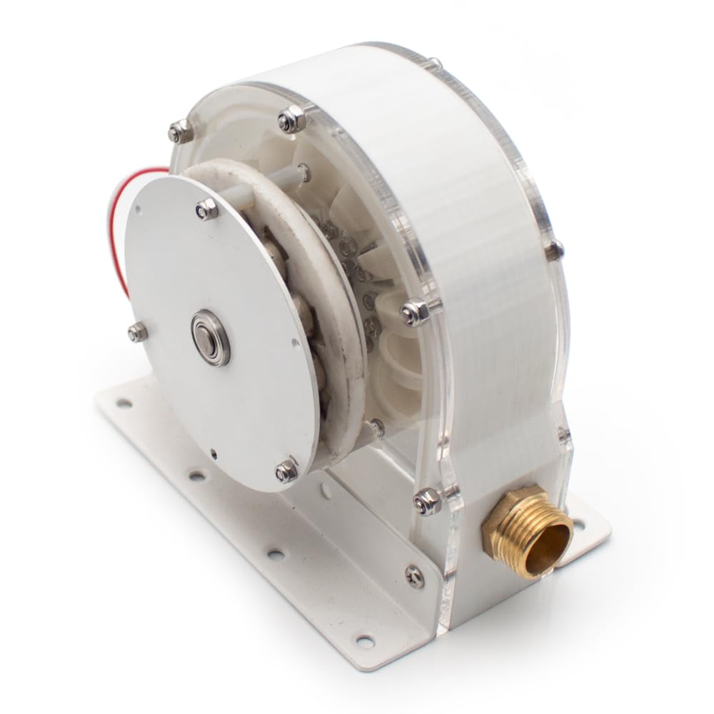 Turbine Pelton à Haut Rendement, Coureur Hydraulique à Impact, Roue à Godets, Générateur Hydraulique Polyvalent à Monter Soi-Même (B)