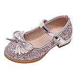 Prinzessin Schuhe MäDchen Party Schuhe Kleid Schuhe Sommer Sandalen Kristall Schuhe Glitzer Strass Tanzschuhe Pumps Schuhe Festliche Performance Loafers Einzelne Schuhe Abendschuhe