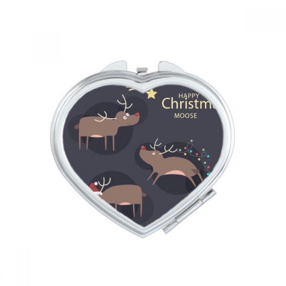 Miroir de poche de Noël DIYthinker compact et mignon