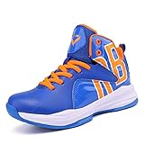 Zapatillas de Baloncesto Hombre Zapatillas de Bsquetbol niños Zapatos Deportivas Sneakers(F Azul,43 EU)