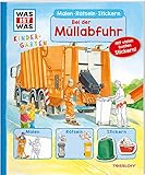WAS IST WAS Kindergarten Malen R&Atilde;&curren;tseln Stickern Bei der M&Atilde;&frac14;llabfuhr: Malen, R&Atilde;&curren;tseln, Stickern