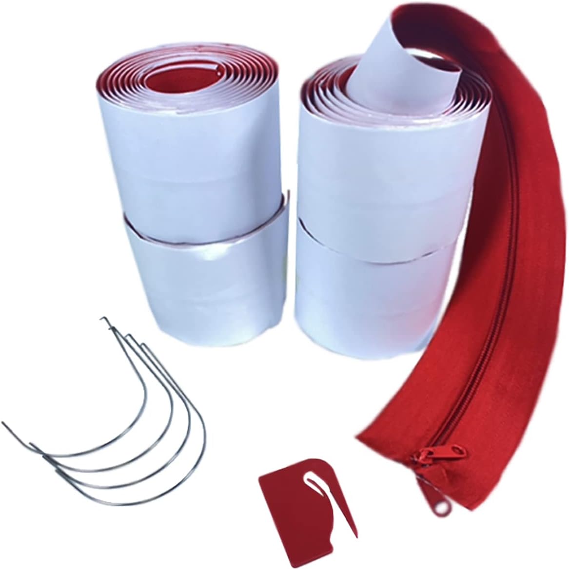 Heavy Duty Dust Protector Zipper, SelfAdhesive Dust Barrier Zipper