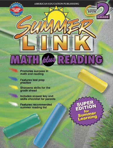 Buy Summer Link Math Plus Reading: Summer Before Grade 2 — BookShops.in