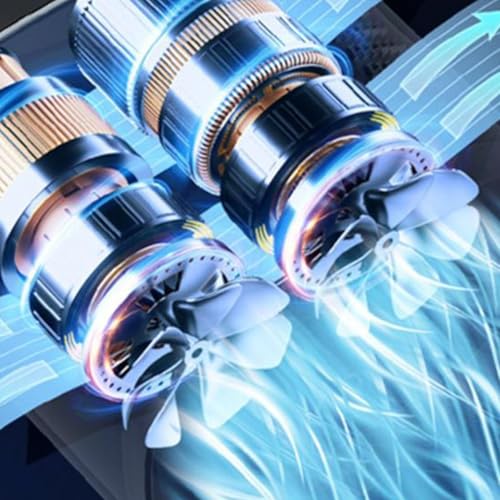 Pompe à air pour pneus auto et gonflable sans fil compact avec écran LCD