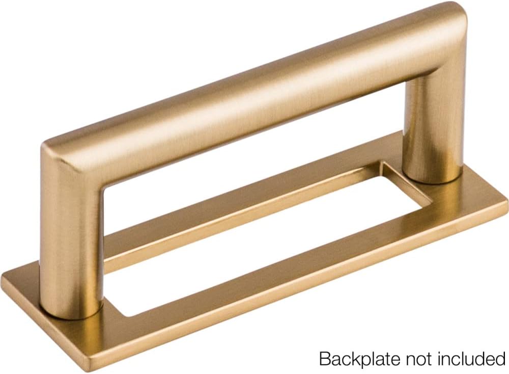 Top Knobs - TK940HB - Kinney Pull 3" - Honey Bronze - Lynwood Collection