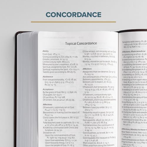 Image of CSB Super Giant Print Reference Bible, Value Edition, Brown LeatherTouch, Red Letter, Presentation Page, Cross-References, Full-Color Maps, Easy-to-Read Bible Serif Type