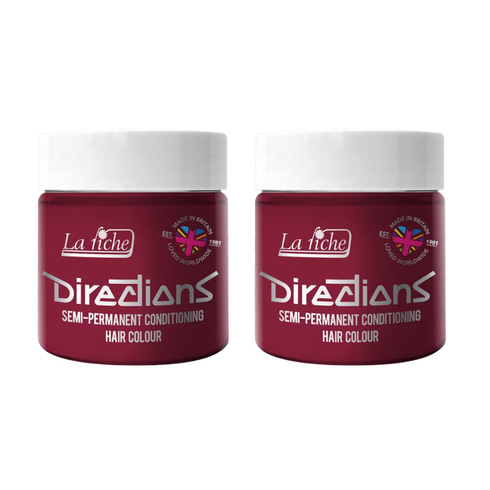 2x La Riche Directions Semi-Permanent Hair Color 100ml Tub - Flamingo Pink — view 54