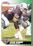 Football NFL 1991 Score #306 Steve Wright #306 NM RC Rookie LA Raiders
