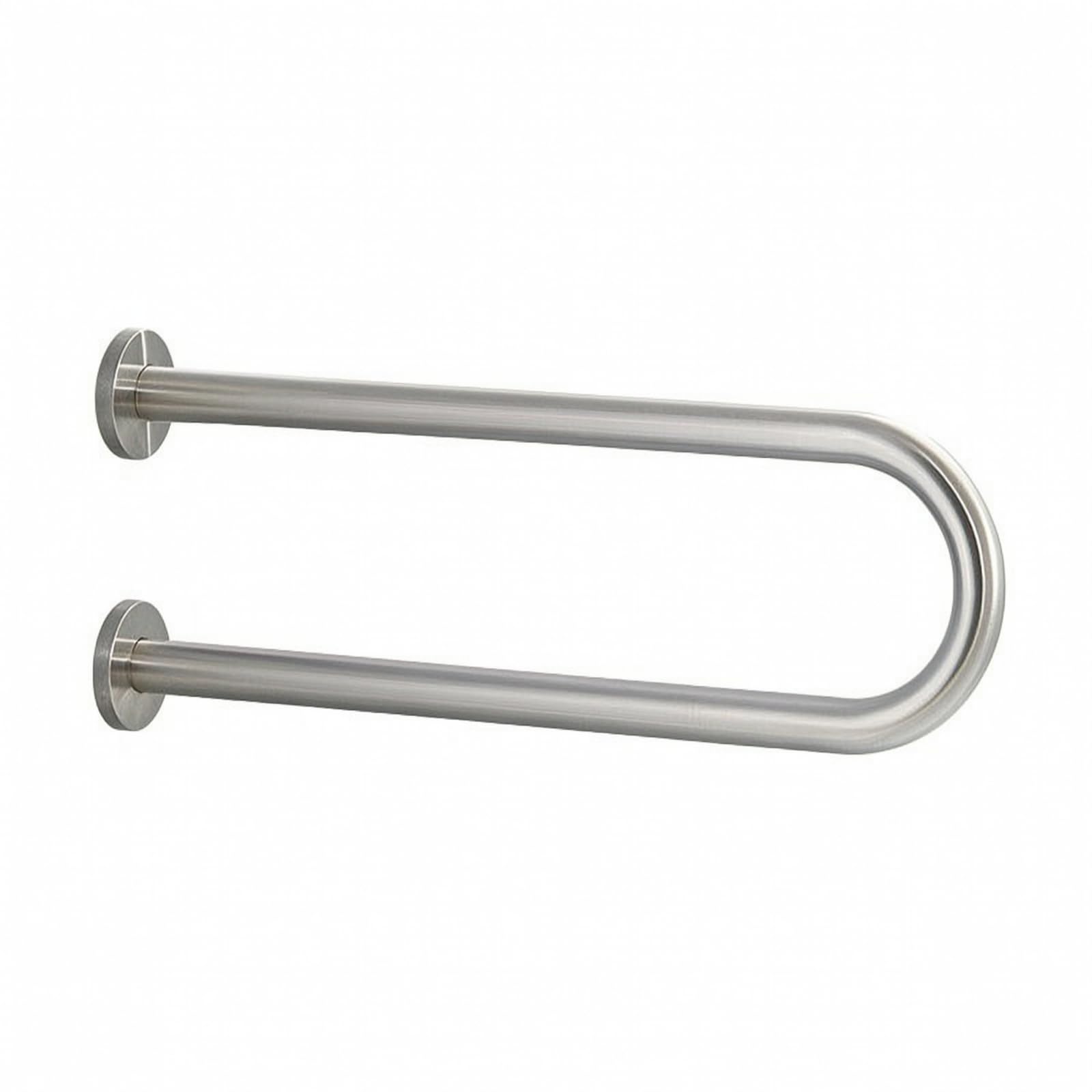Maniglione a U Sicuro Maniglia, Acciaio Inossidabile 304, Maniglione Singolo A U, Finitura Satinata, Lunghezza 60 Cm, 60 Cm