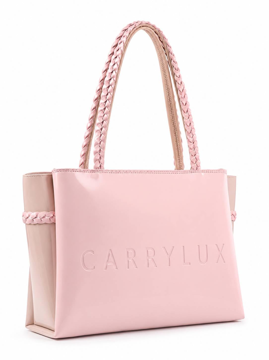 Buy Carrylux Large Capacity Croco Pattern Tote Bags For Womens Big Purses And Handbags Ladies Big Shoulder Bag (Pink) at Amazon.in