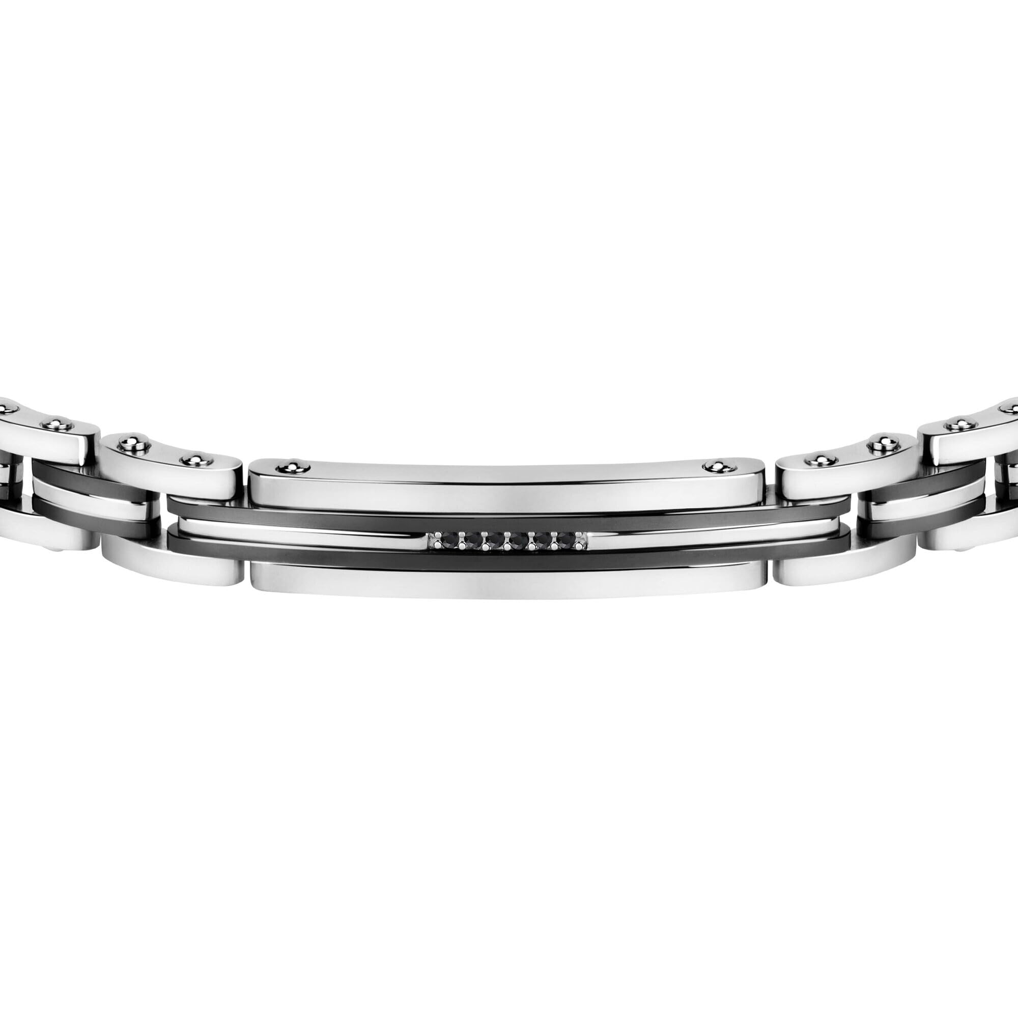Morellato Bracciale da uomo, Collezione Motown, in acciaio inossidabile - SALS19
