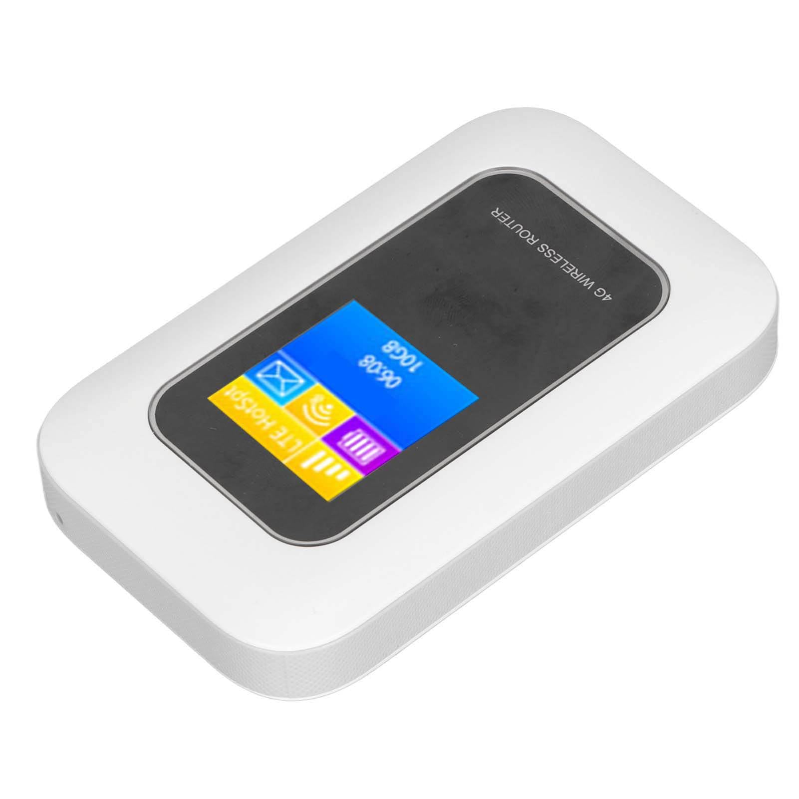 Mobilny Router WiFi 5G 4G z Antenami o Dużym Wzmocnieniu, Gniazdem Karty SIM i Rozszerzeniem Karty Pamięci, Obsługuje do 10 Użytkowników, Idealny do Podróży