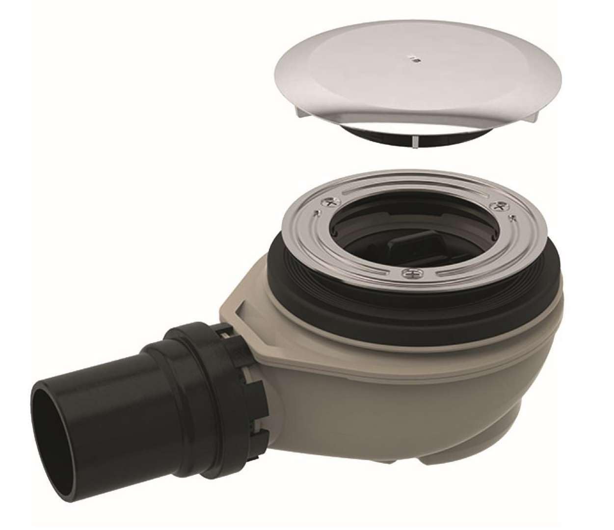 Geberit Duschwannenablauf 90 mm Glanz verchromt