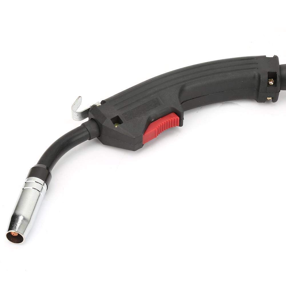 Torche de soudage MIG 14AK, torche de soudage MIG de protection contre les gaz MB14 CO2 2 mètres pièces de pistolet de soudage adaptées au courant 160A ~ 200A