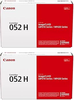 Amazon.com: Canon 052H Black High Yield Toner Cartridge