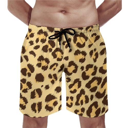 Shorts de bain homme jaune idéal pour la plage et la piscine en S