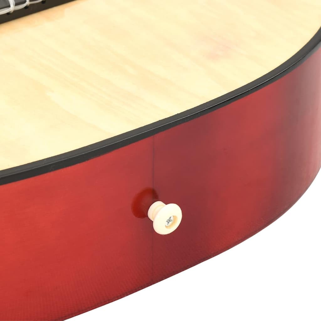 Klassische Gitarre 3/4 36 Zoll für Kinder und Anfänger, Konzertgitarre mit Nylon-Saiten, Musikinstrument zum Gitarre Lernen
