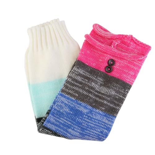 Chaussettes tricotées multicolores pour cocooning et sorties d'hiver Tinksky
