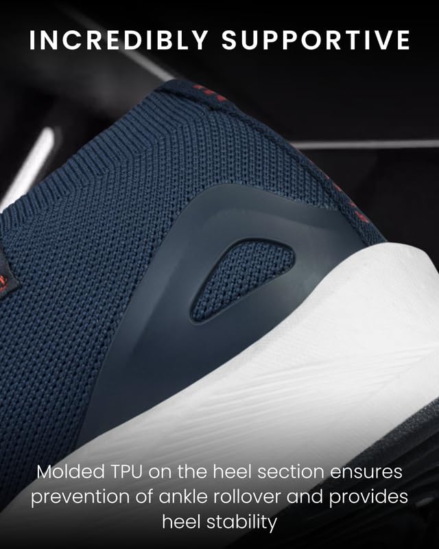 Image of ELEVAR Dayscape Sports & Running Shoes for Men | Ultra-Light Aeroknit Upper with Air-Cooling Tech | Soft & Comfortable HyperFoam Cushioned Shoes for Boys | Also Perfect for Gym, Walking