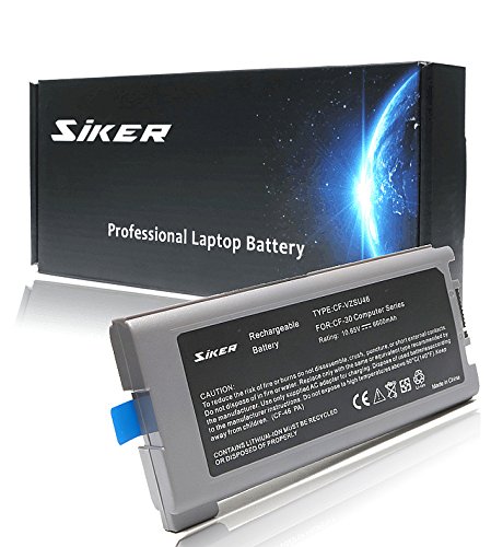 SiKER New Replacement 9cell Battery for Panasonic Toughbook Cf-30 Cf-31 Cf-53 CF-VZSU46 CF-VZSU46S CF-VZSU46U CF-VZSU46R CF-VZSU46AU CF-VZSU71U