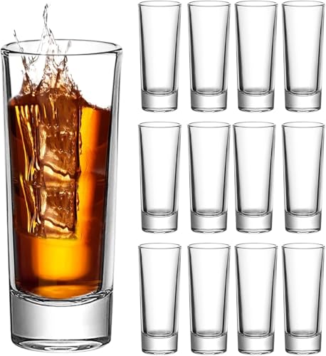 Image of WRINGO Shot Glass for Espressos, Spirits & Liquors,Whiskey, Vodka Shot, Tequila Shot, Wine Tasting, Cocktail Pour, Bar Accessory & Home Decor Parties Glasses Set of 6 (WR-02)