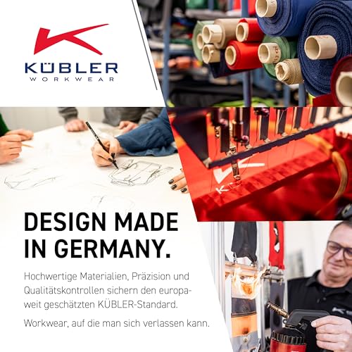 KÜBLER Workwear KÜBLER ACTIVIQ Arbeitshose anthrazit, Größe 52, Herren-Arbeitshose aus Mischgewebe, leichte Arbeitshose