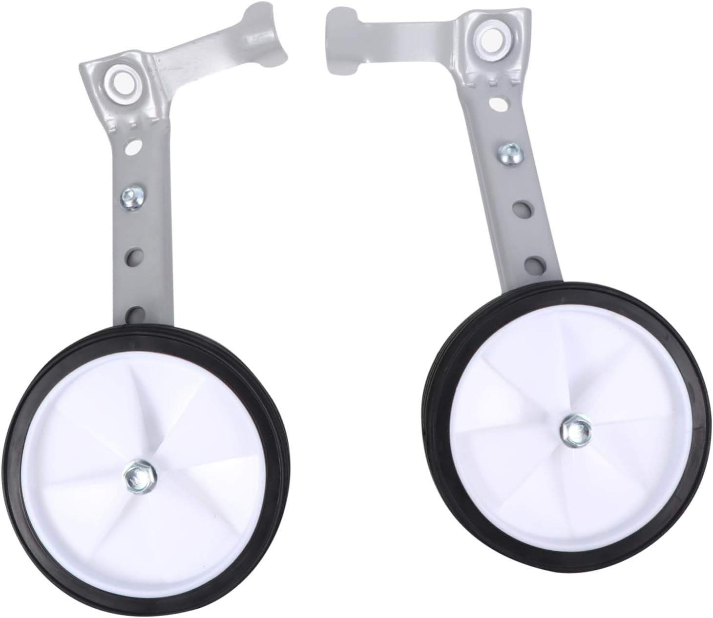 TOYANDONA Adjustable Bike Support Balance Wheels 16/24 Inch Universal Auxiliary Training Wheels for Kids Rear Stabilizers for Children's Bicycles Sturdy Supportive Cycling Accessories