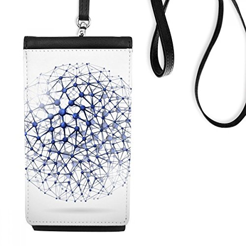 Sac téléphone en cuir avec illustration physique pour transporter vos essentiels au quotidien