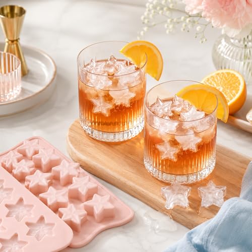 2 Pack Moldes de Silicona para Cubos de Hielo en Forma de Estrella miniatura 6