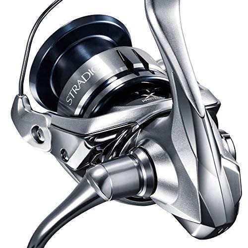 Shimano Stradic FL 1000 Spinnrolle in Silber und Schwarz