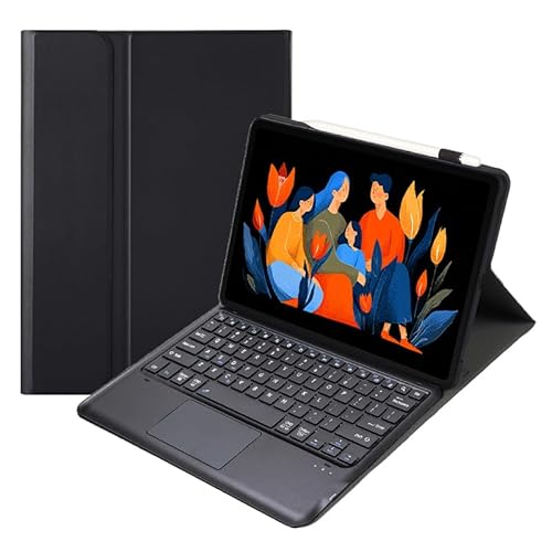 Wireless Bluetooth Keyboard Cover for Lenovo Xiaoxin Pad 12.1 2025 (12.1"), Keyboard Case & Trackpad Mouse