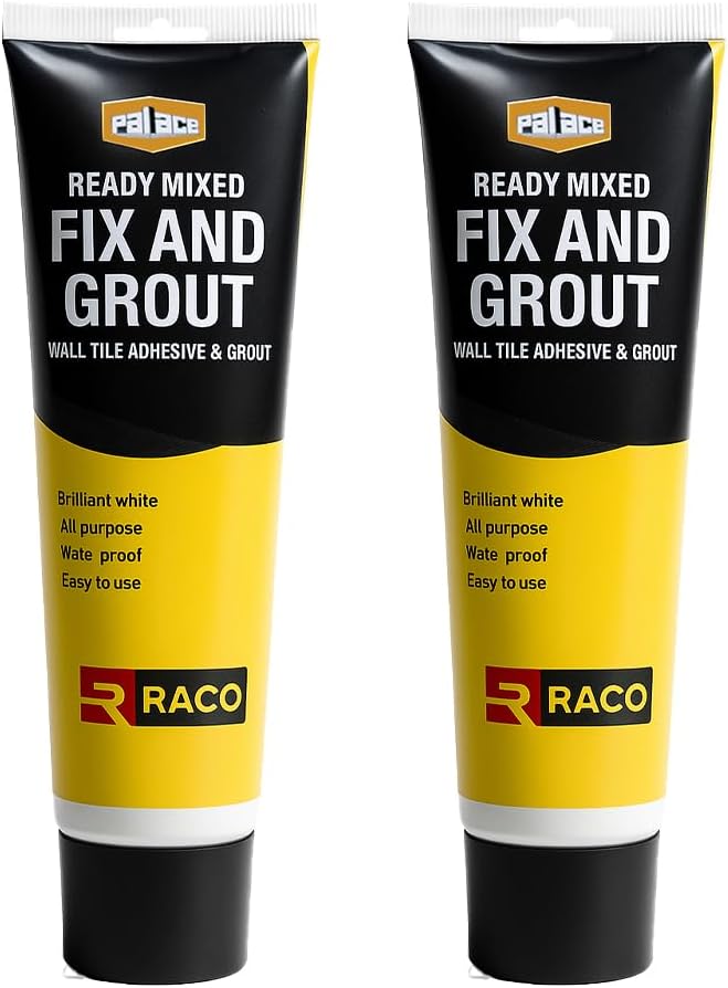Langlw White Grout Filler Tube Waterproof Grout Sealer Adhesive Restore and Renew Tile Joints Line and Gaps 330g (2)