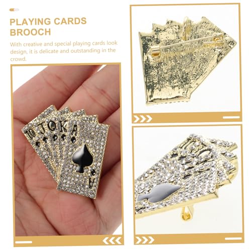 Broche de corsage unisex con diseño incrustado accesorio de moda elegante para solapa 4