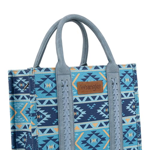 Image of Wrangler Aztec Tote Bag for Women Boho Shoulder Purses and Handbags