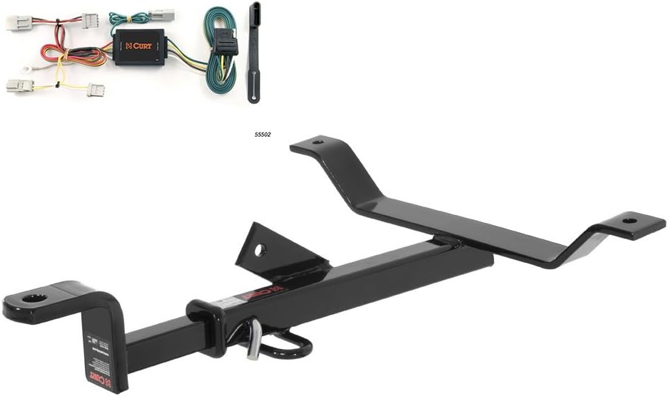 Curt Class 1 Trailer Hitch Bundle with Wiring for 2003-2007 Honda Accord - 112903 55502