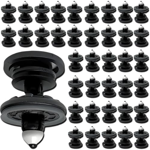 Image of ZAMDOE 7L6868243 Car Interior Door Card Trim Clips Set for Audi A1 A4 A5 A6 A7 A8 Q5 Q7 RS5 for VW Golf 5 6 7 T5 T6, for Porsche 911 997 Door Panel Card Trim Clips 50267052 6Q0868243 40 Pcs