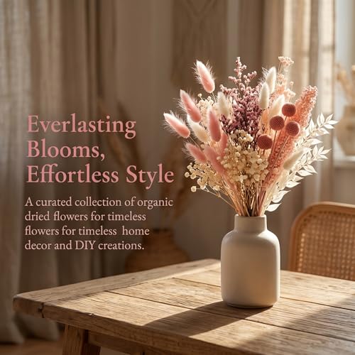 Kit DIY Ramo de Flores Secas, 9 Tipos Naturales miniatura 5