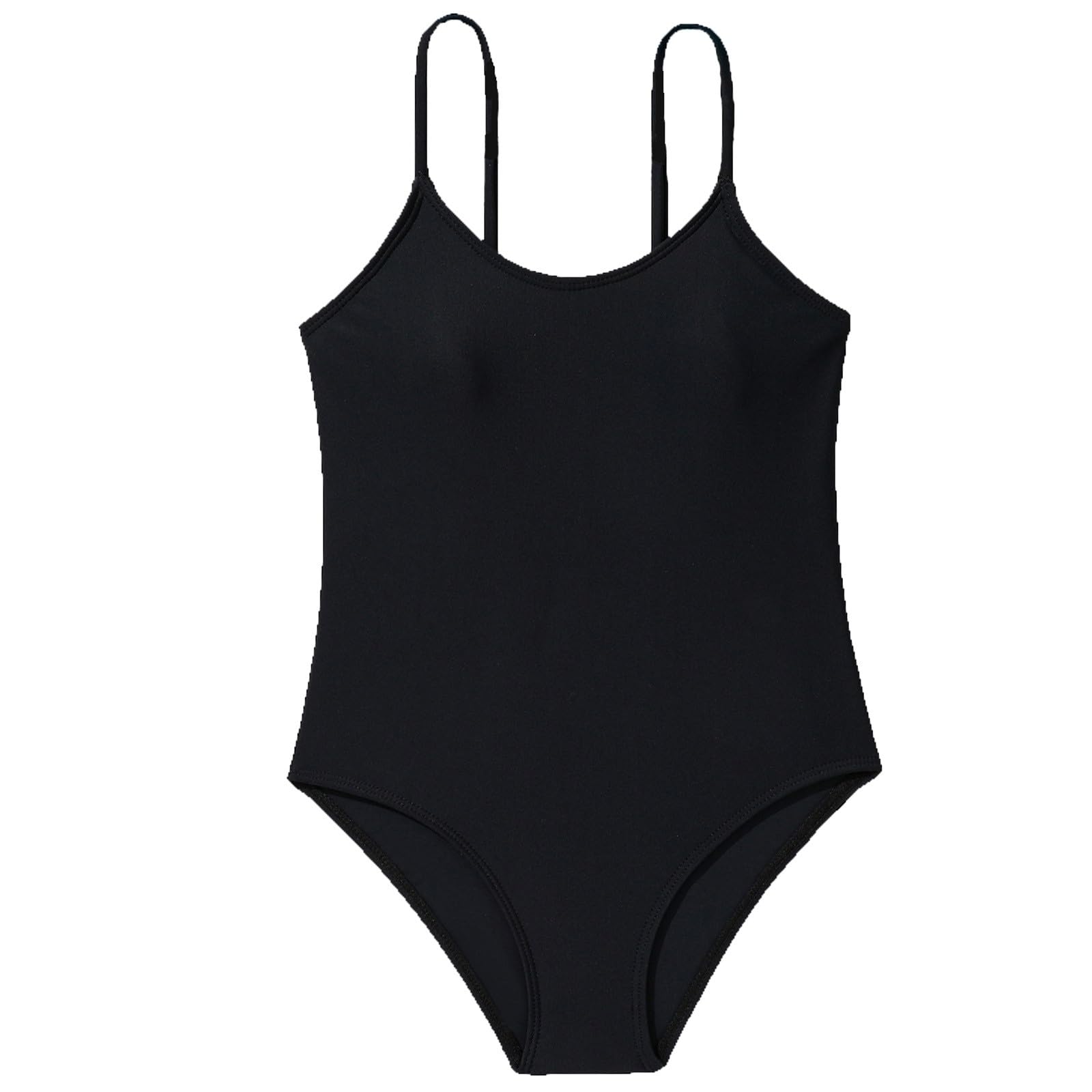 Traje de baño para niñas adolescentes, traje de baño para playa, deporte, tirantes delgados, verano, playa, protección antierupción