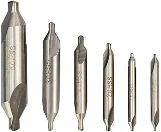 WZFCHSS Center Drill Bit Set Countersink Dril...,