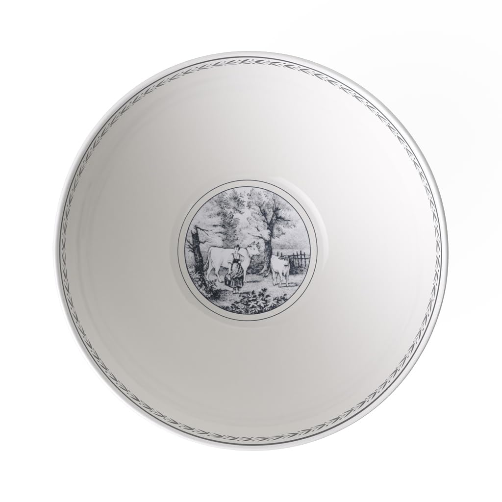 新品Villeroy&Boch Audun Ferme Covered Bowl Amazon.com | Villeroy & Boch Audun Ferme Soup/Cereal Bowl, 6.25 in