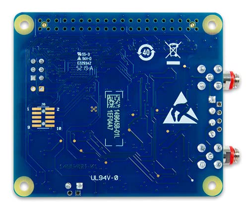 Image of MCC 172: IEPE Measurement DAQ HAT for Raspberry Pi (MCC 172 with Two coaxial Cables)