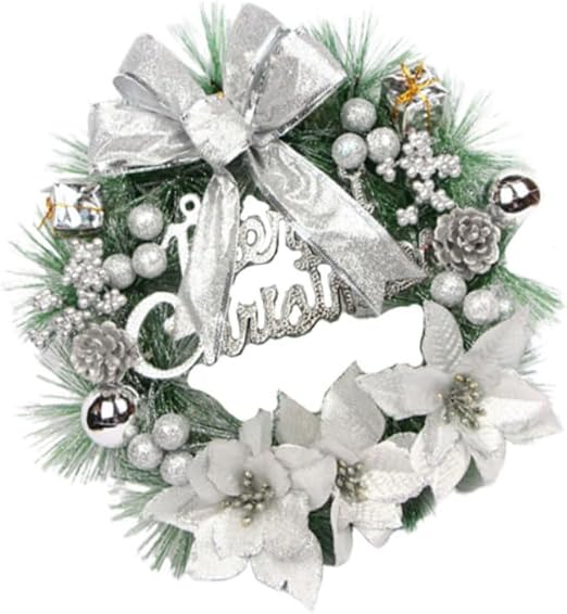 QUMIIRITY Artificial Pine Wreaths Fairy Lights Bedroom