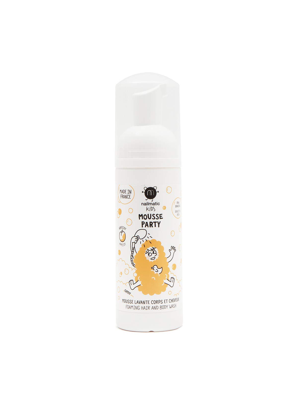 nailmatic KIDs Hair and Body Mousse, Apricot