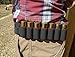 10 Packs 7 Rounds Shell Card Holder | Buttstock Shells Holder | 12/20 Ga Side Saddle Shell Carrier for Rifle Shotgun Cartridge | with Molle Utility Pouch Hook and Loop