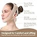 collagens Face Sculpt Wrap, Reusable Double Chin Reducer Strap for Sleeping, Breathable collagens Face Sculpt Straps for Women, Adjustable Jawline Shaper Faces Lifting Belts, for All Faces Shapes